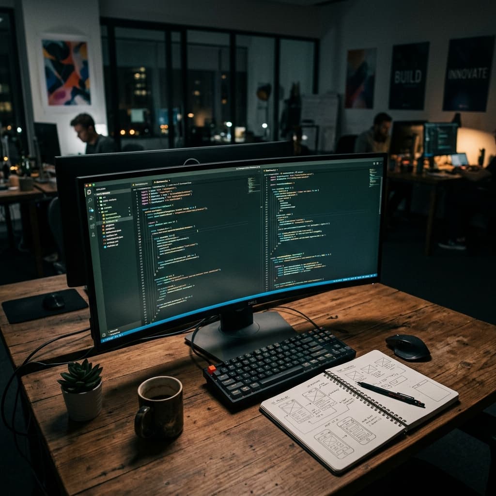 Code and wireframes